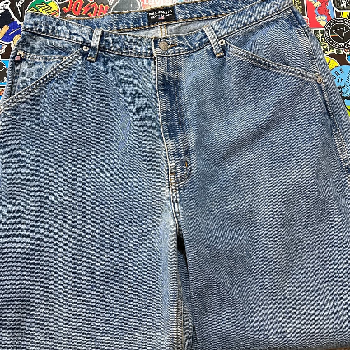9~00s 폴로 진스 데님 카펜터 팬츠 36 상품이미지3