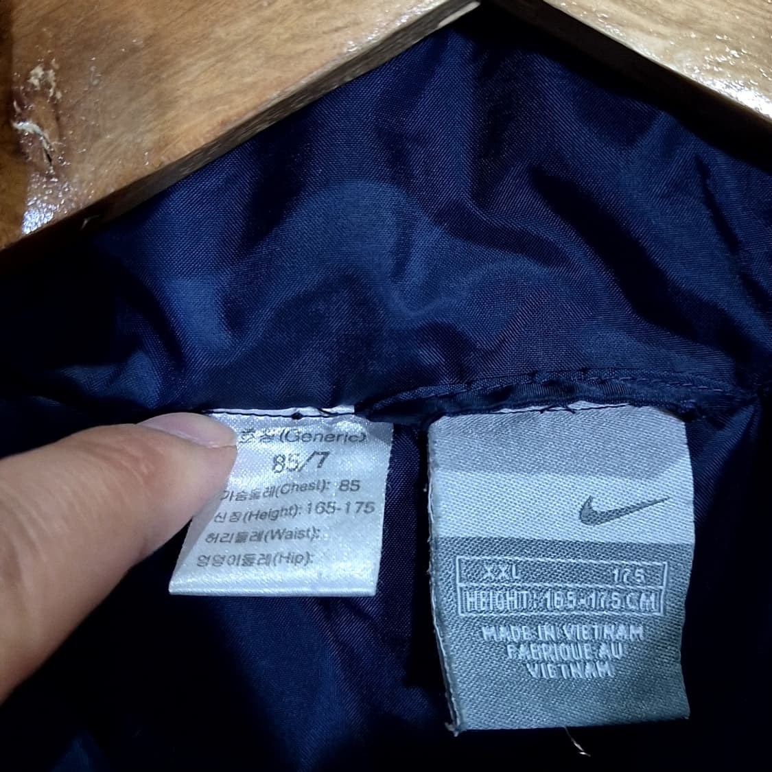 Nike 나이키 빅 로고 배색 바람막이 상품이미지5