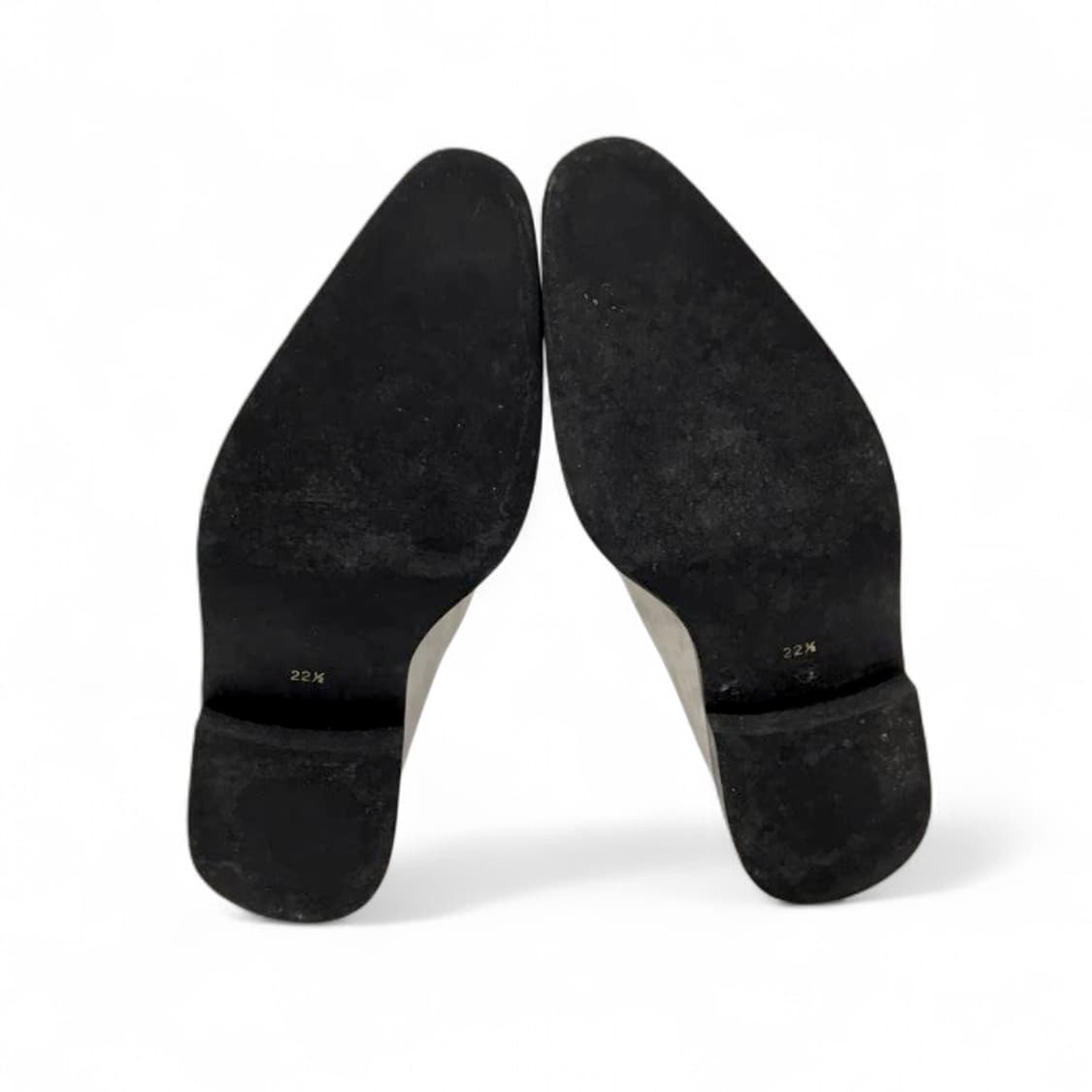 꼼데가르송 트리콧 페인팅 크렉레더 로퍼 상품이미지9