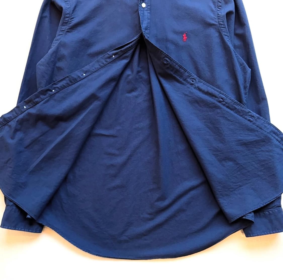 폴로랄프로렌 네이비 솔리드 셔츠 상품이미지5