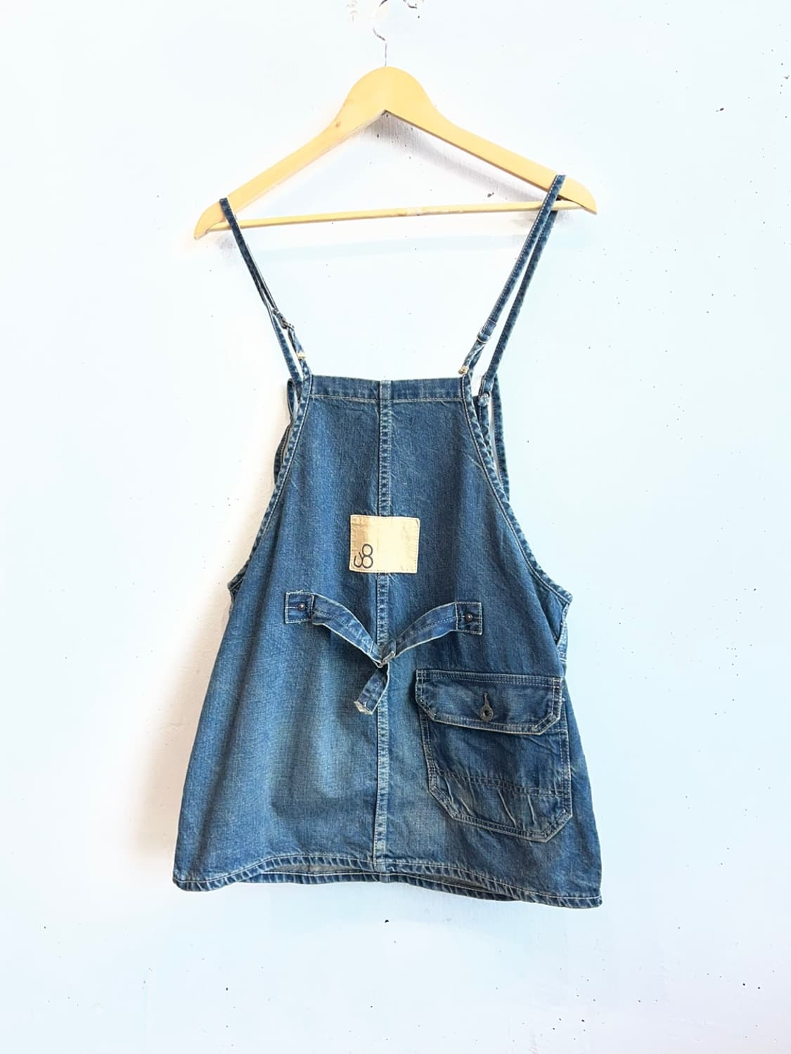 JOHNBULL 존불 데님 오버롤 스커트 Made in JAPAN 상품이미지3