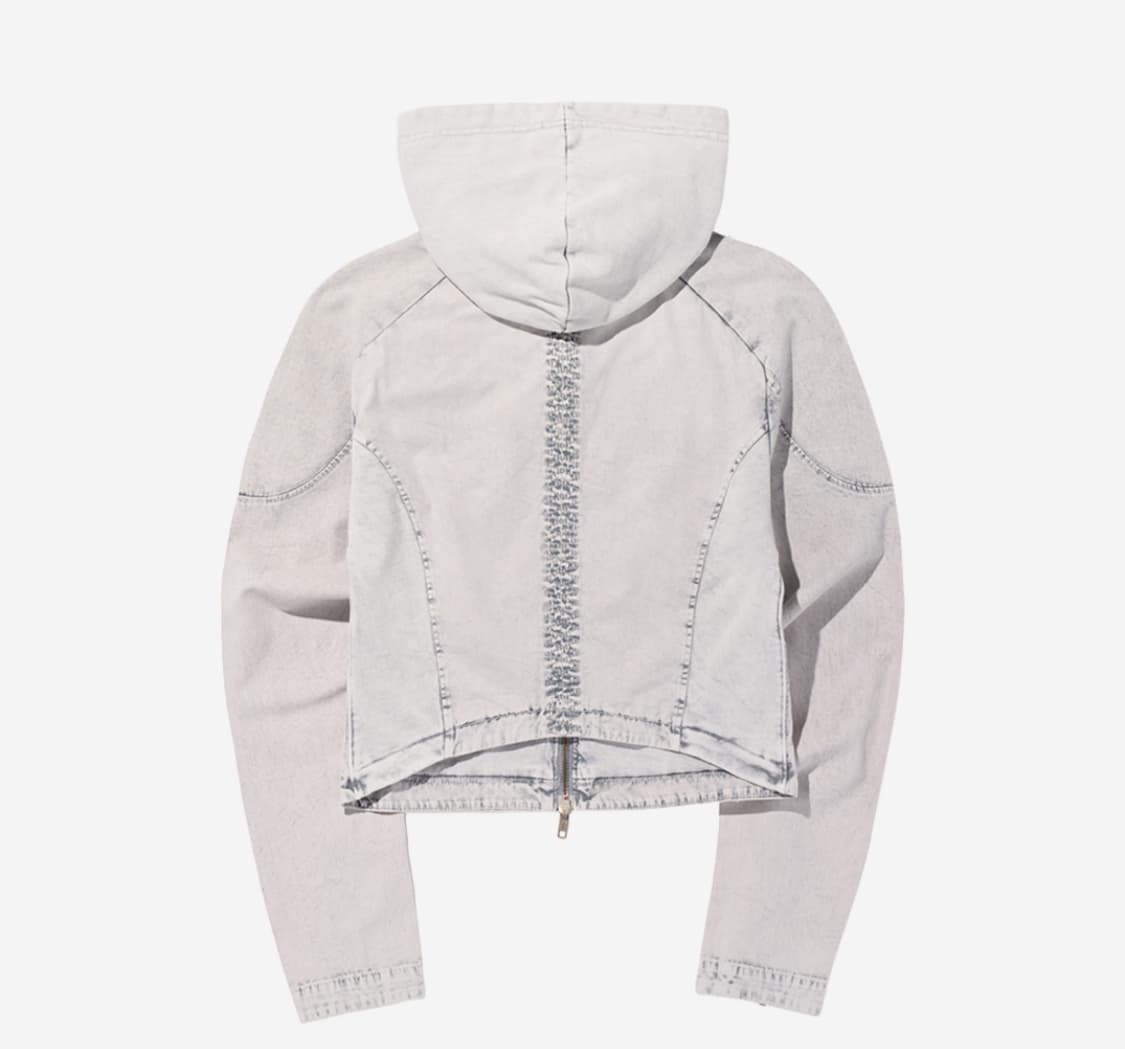 미스치프 MSCHF BLEACHED CUT OFF HOODIE JACKE 상품이미지2