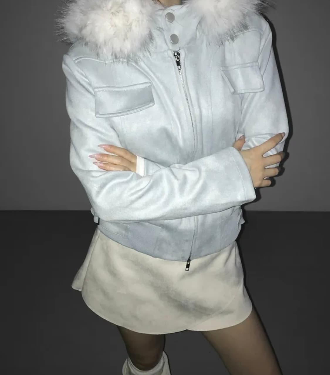 디에어타운 benjamin suede hoodie jk 자켓 상품이미지1