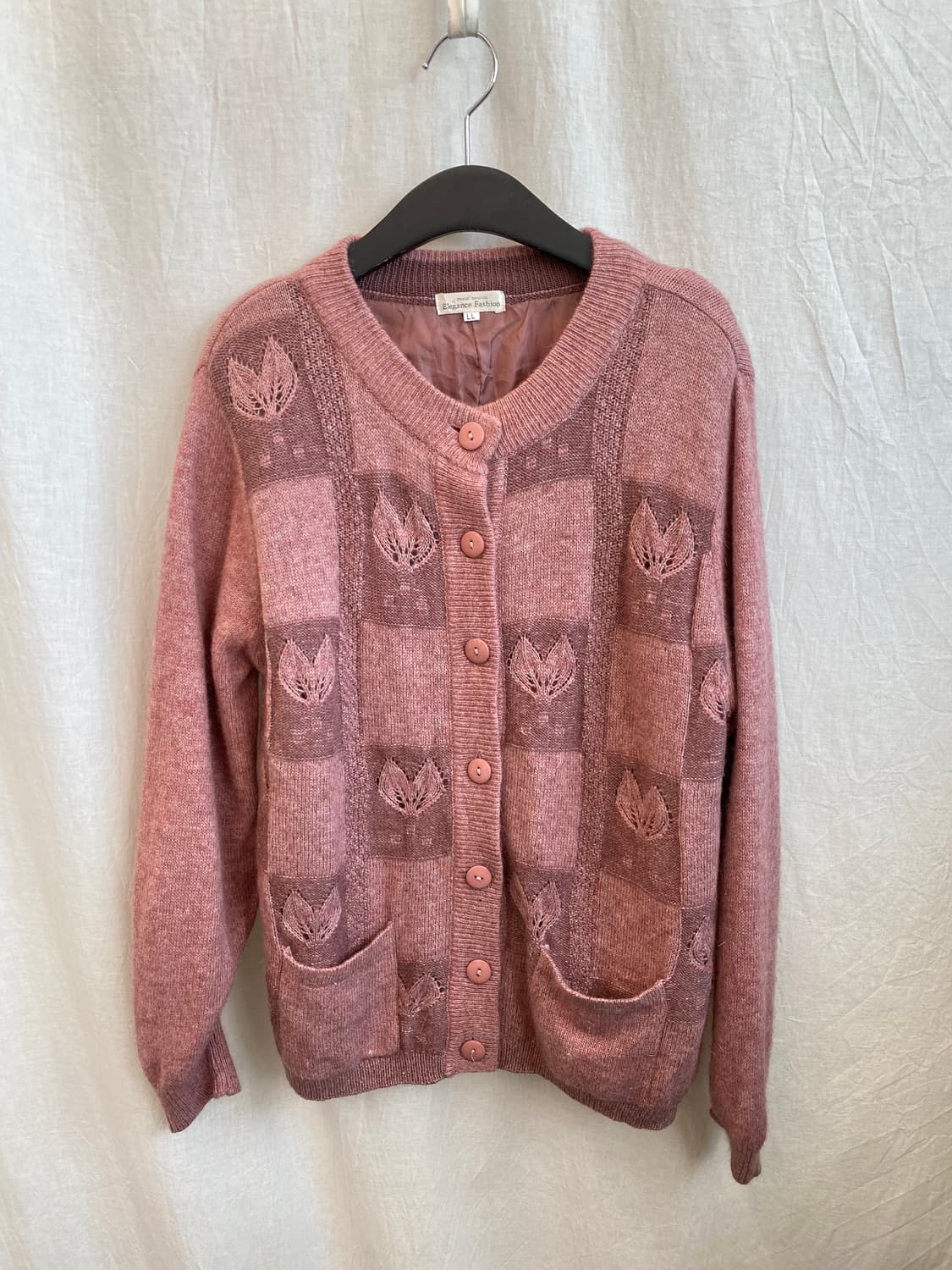 ELEGANCE FASHION 울혼방 가디건(L) 상품이미지1