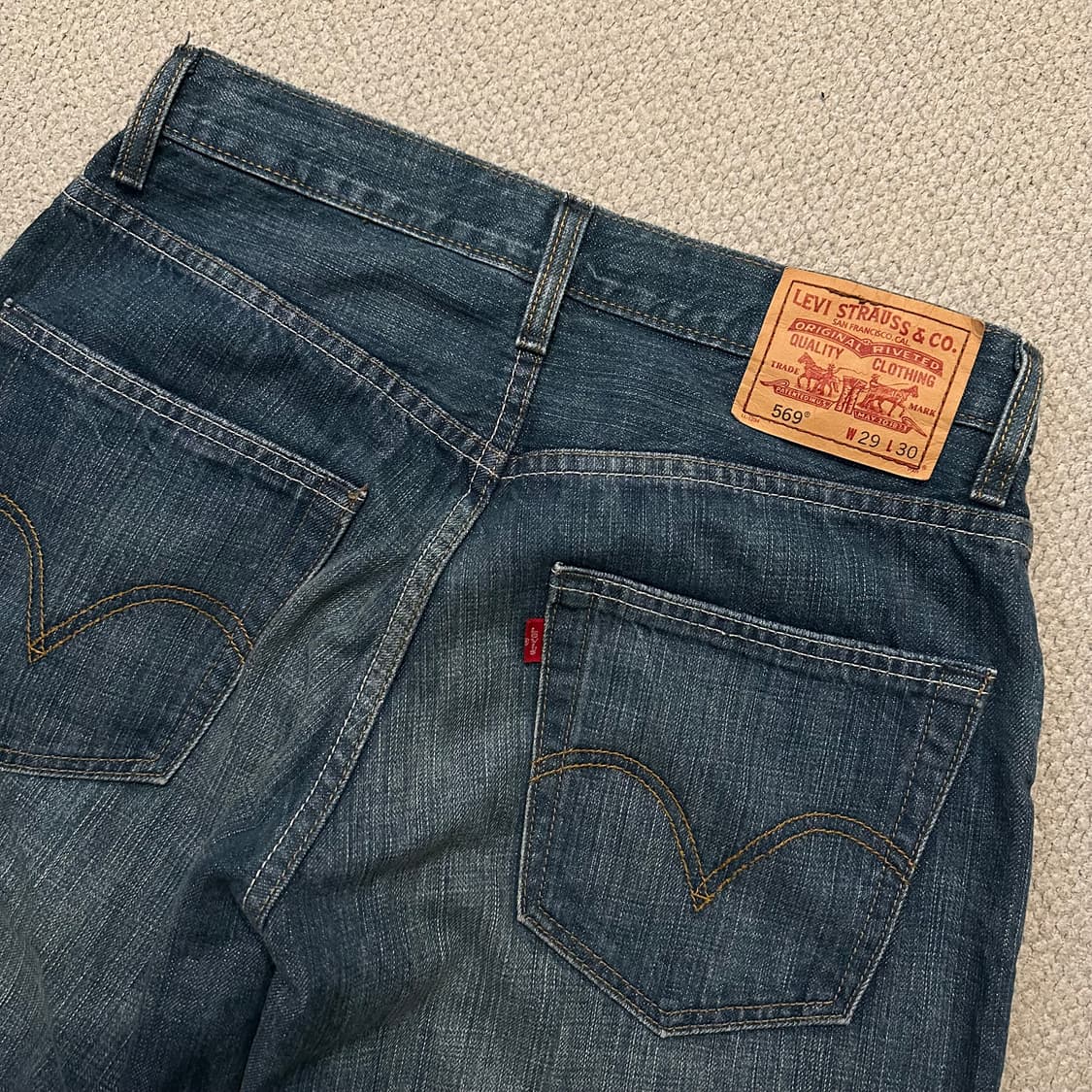 00s 리바이스 569 루즈 스트레이트 데님 상품이미지10