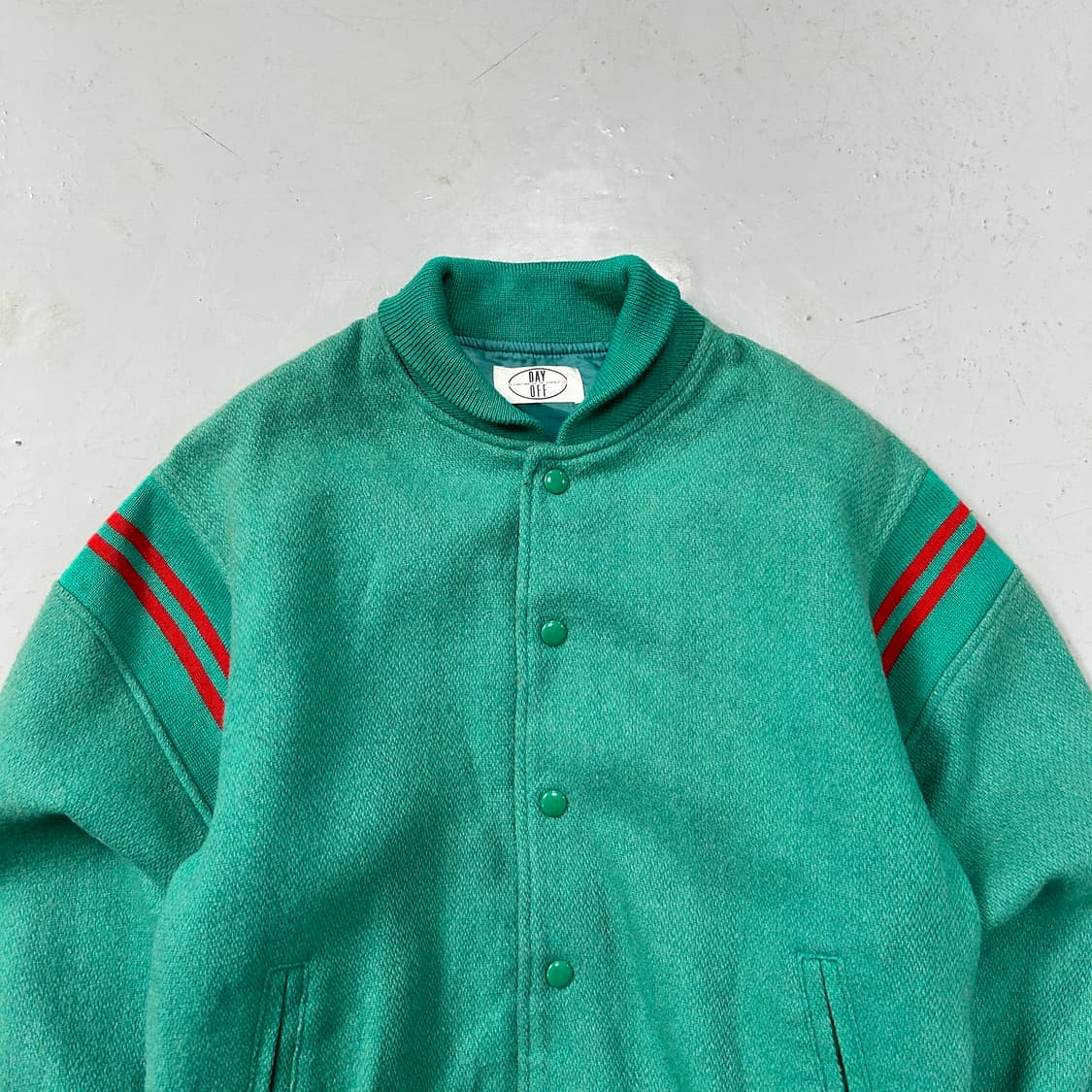 90s 미즈노 DAY-OFF 울 바시티 상품이미지4