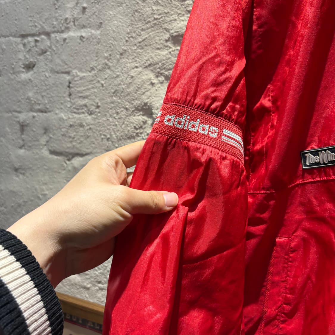 90‘s 아디다스 올드스쿨 빈티지 윈드자킷 상품이미지4