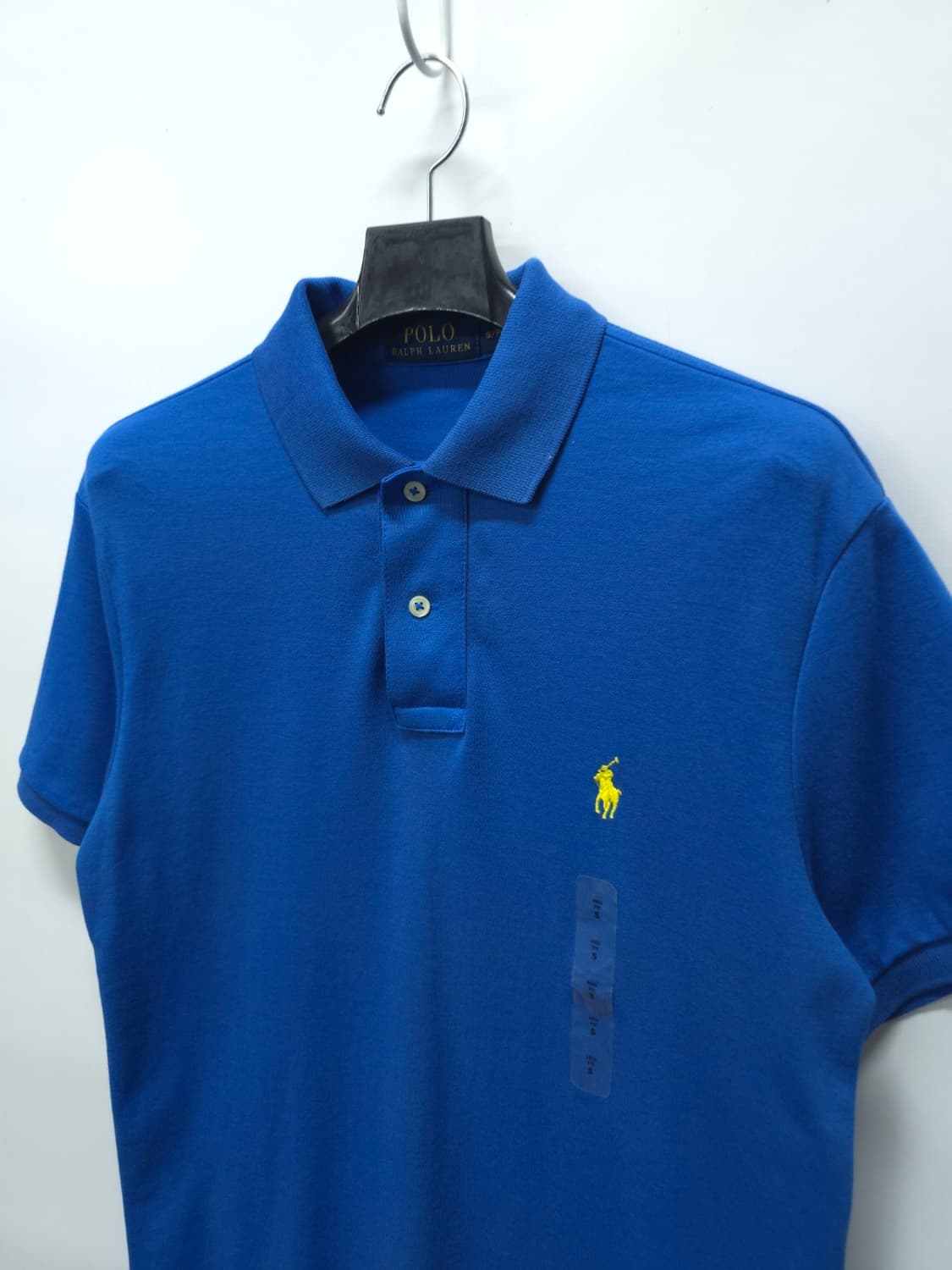 폴로랄프로렌 남여공용 블루 옐로우포니 반팔 카라티 (S/P 사이즈) 상품이미지2