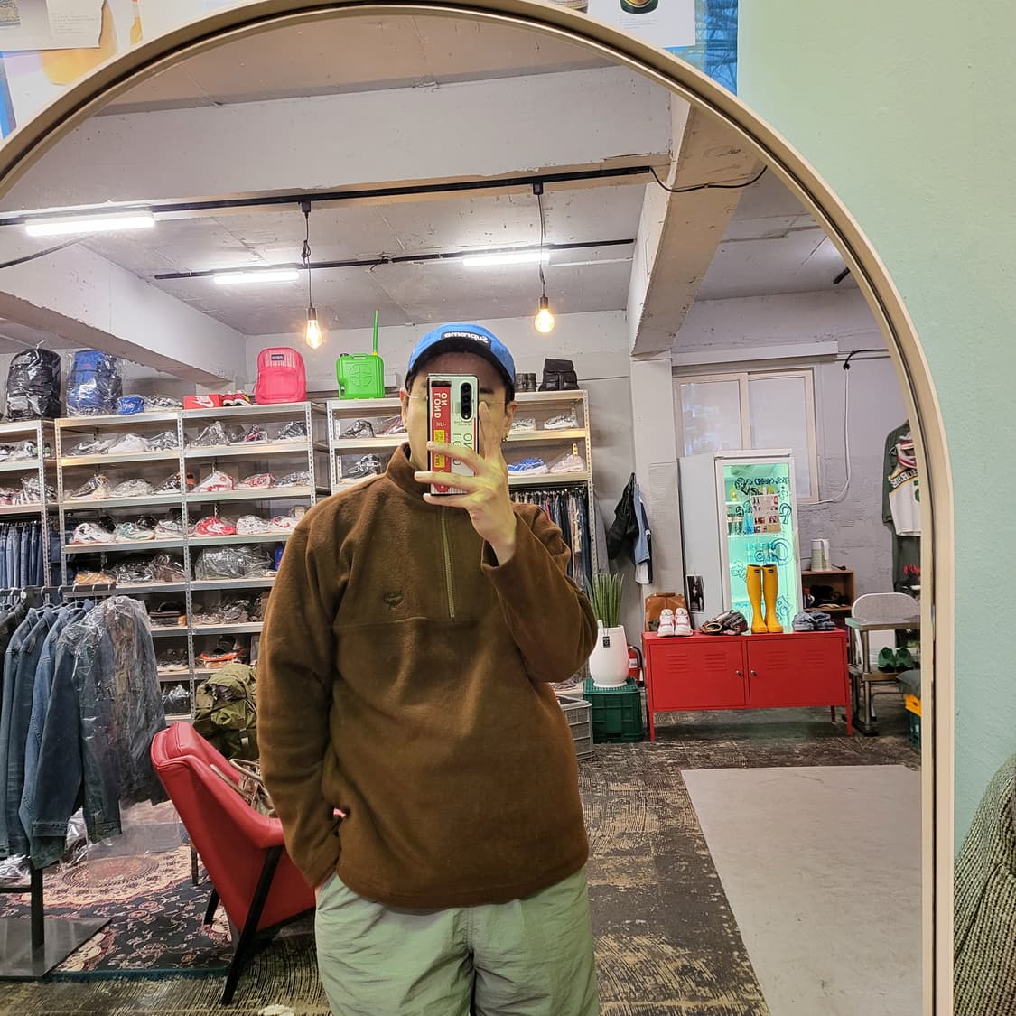 90s MCM Fleece (M) 일본판 상품이미지2