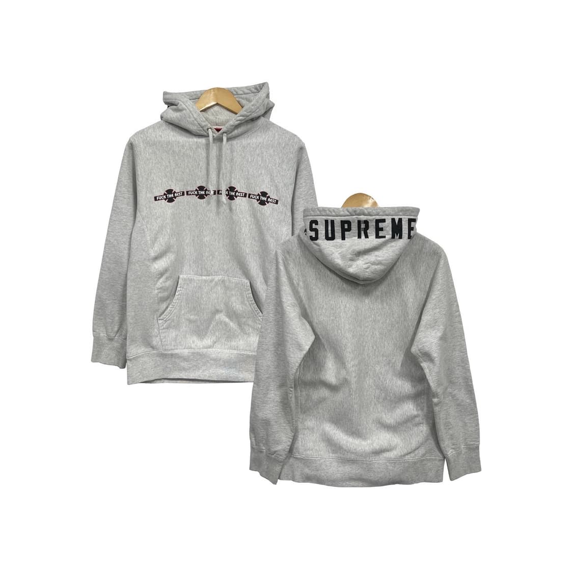 슈프림 인디펜던트 로고 풀오버 후드티 상품이미지1