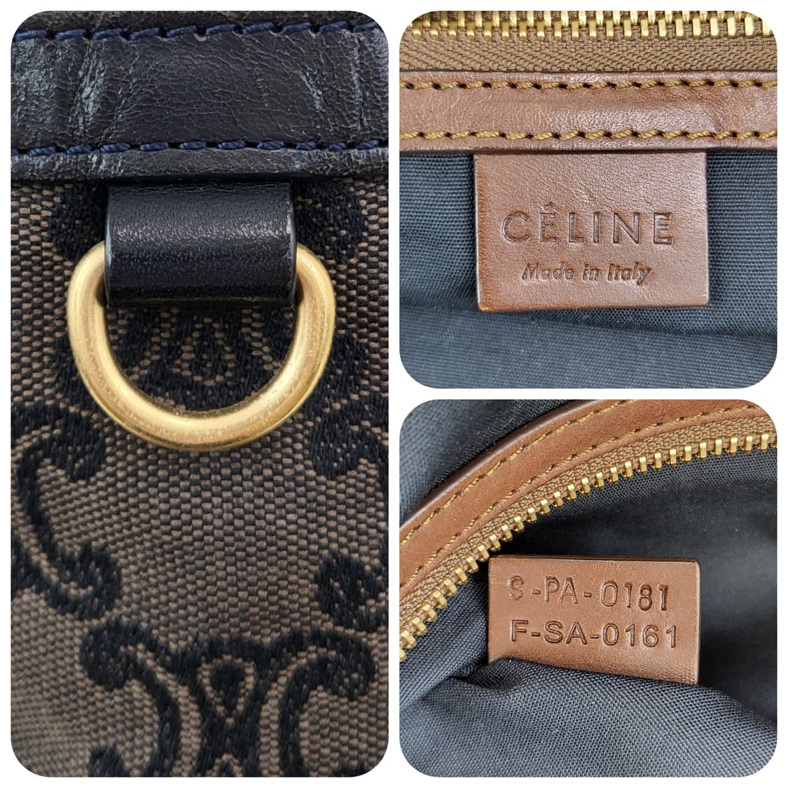 정품 셀린느 마카담 트리옹프 로고패턴 토트/숄더백 상품이미지9