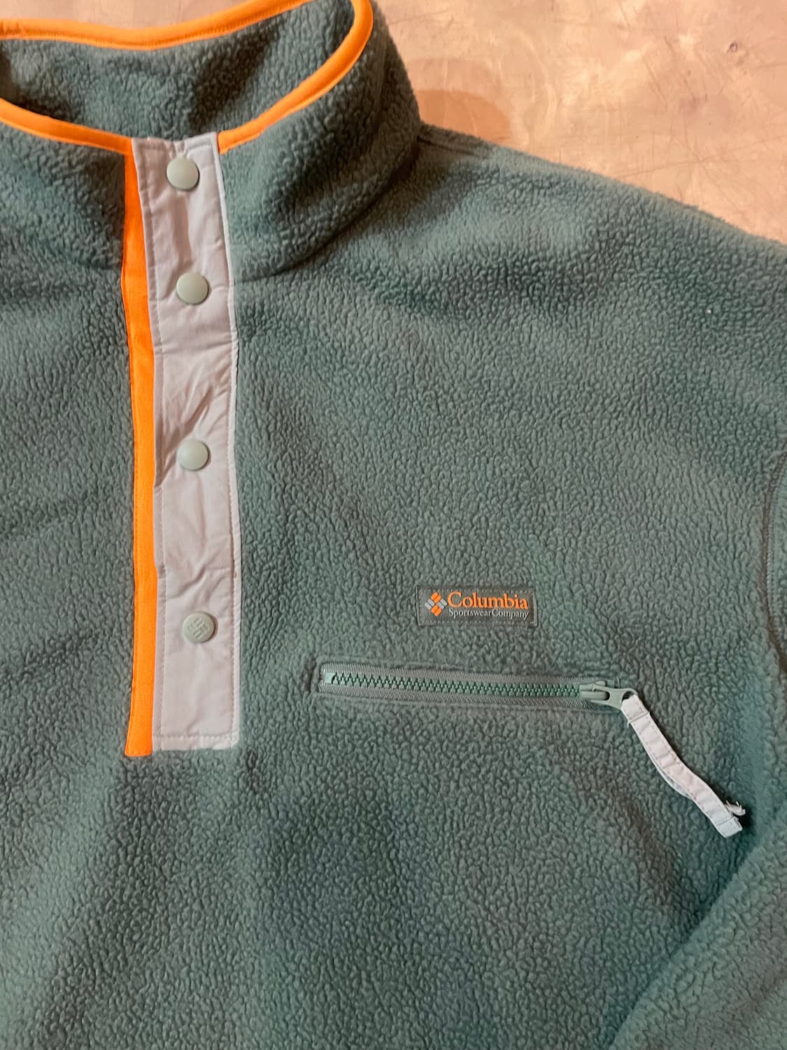 Columbia 컬럼비아 하프 스냅 플리스 XL 상품이미지4