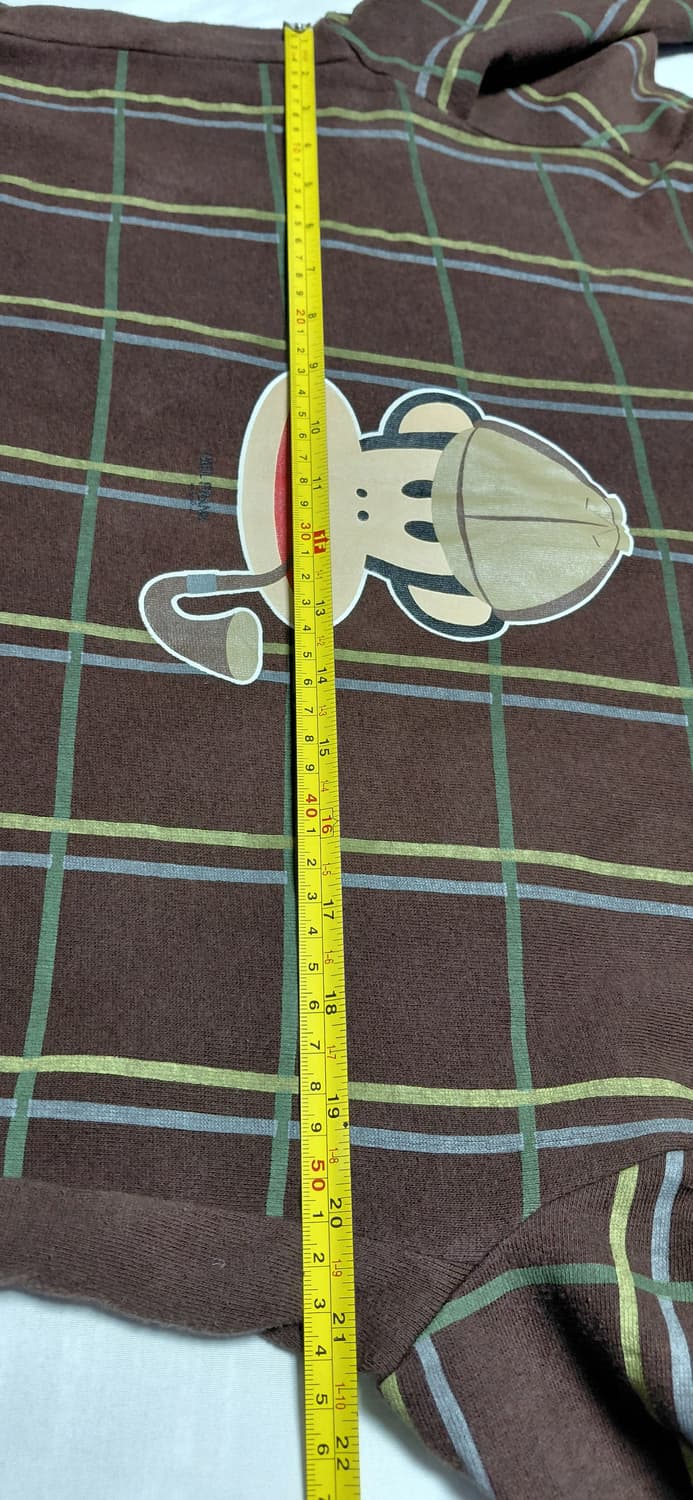 폴 프랭크(Paul Frank) 셜록 홈즈 줄리어스 체크 후드티 L 상품이미지8