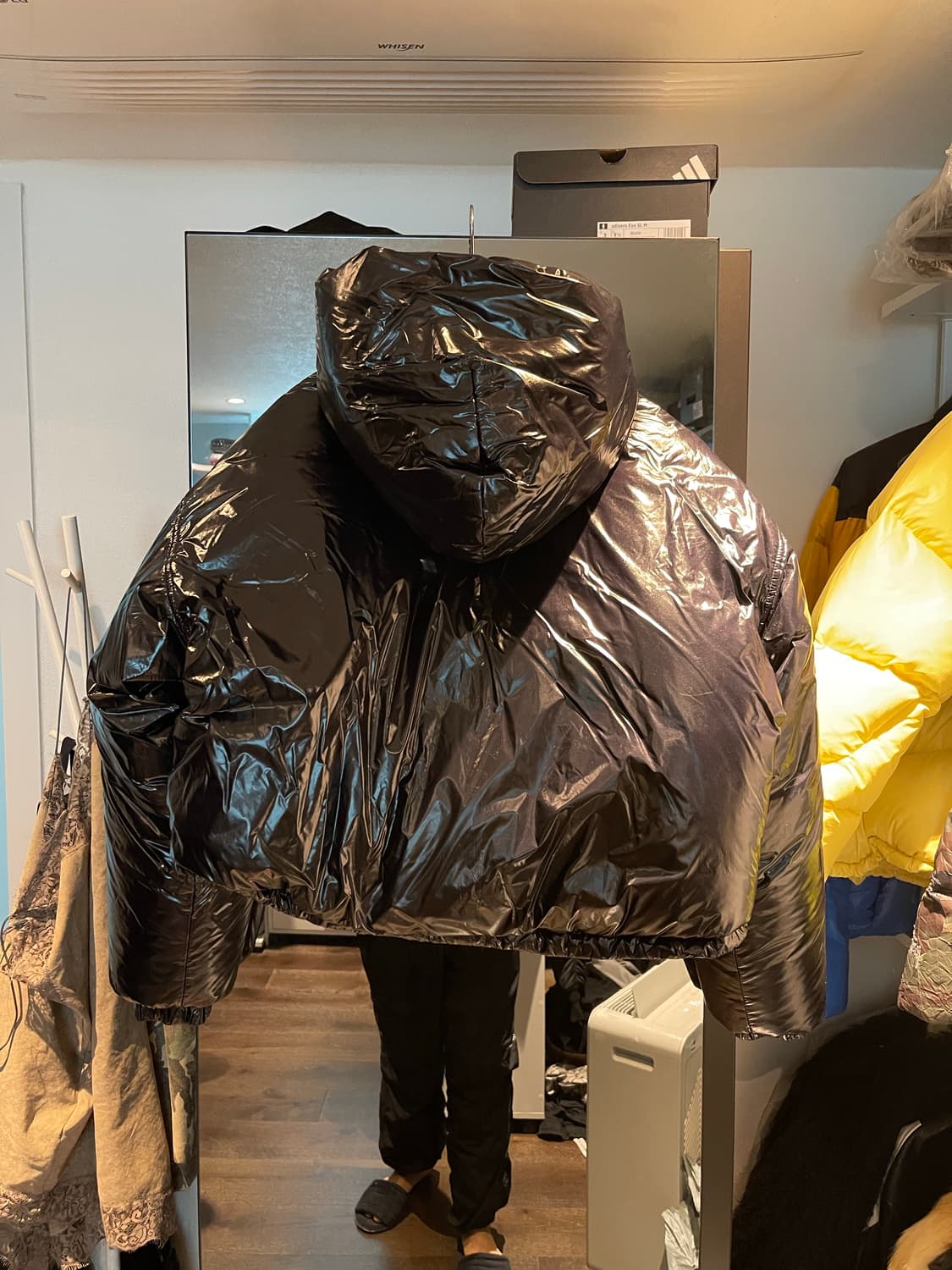 알렉산더왕 글로시 크롭패딩 상품이미지4