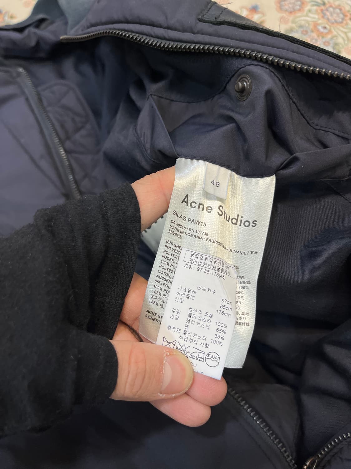 아크네 스튜디오 SILAS 봄버 자켓 상품이미지5