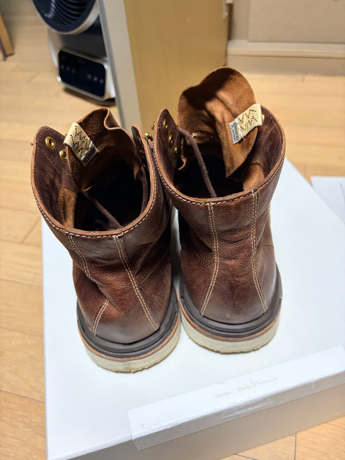[M9] 25SS 비즈빔 버질부츠 다크브라운 virgil boots 상품이미지3