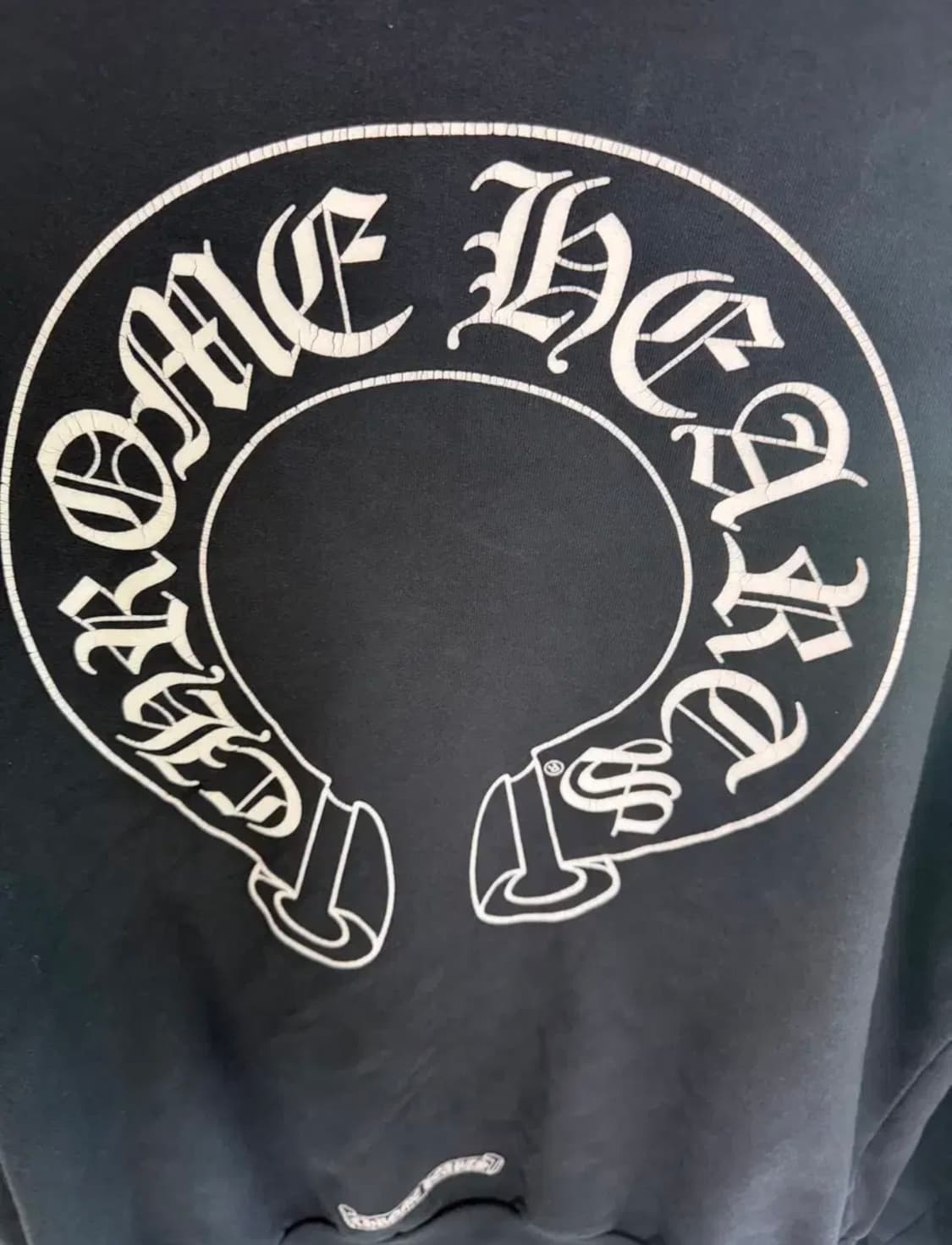 [M]매장판 크롬하츠 홀스슈 플로랄 플리스 후드집업 상품이미지3