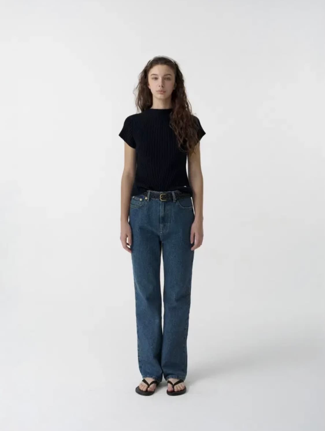 더바넷 캐롤린 데님 팬츠 s사이즈 상품이미지1