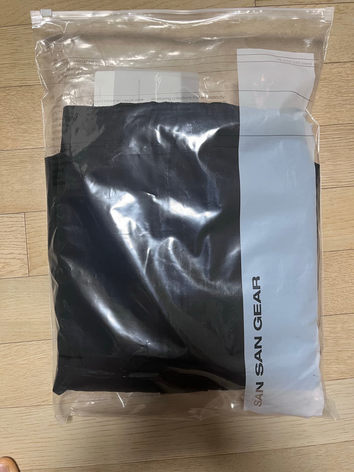 산산기어 어파인 커브 자켓 블랙 1 > 2 교환 구합니다 상품이미지3