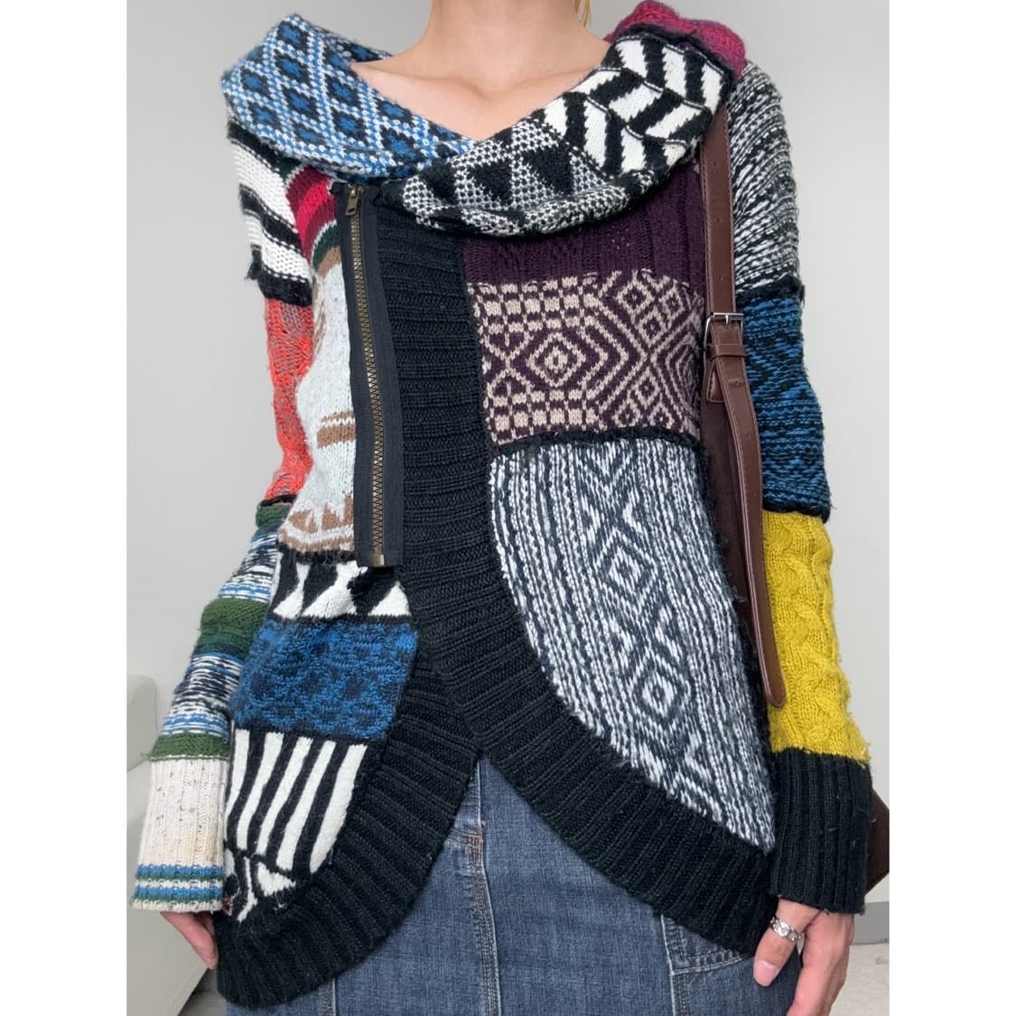 빈티지 데시구알 오리엔탈 가디건 상품이미지1