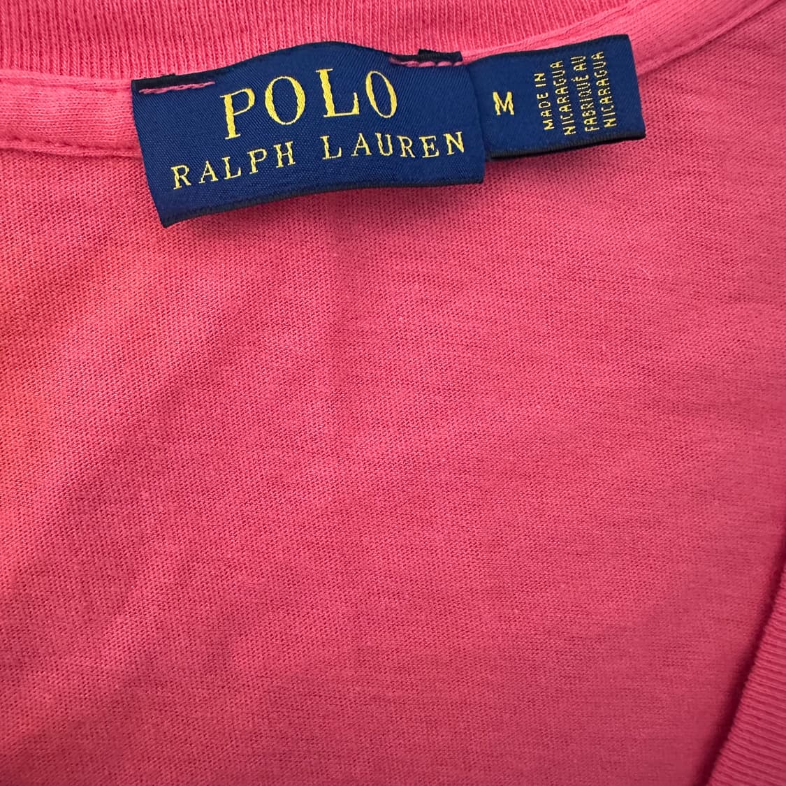 POLO 폴로 랄프로렌 여성 브이넥 반팔티셔츠 M 상품이미지4