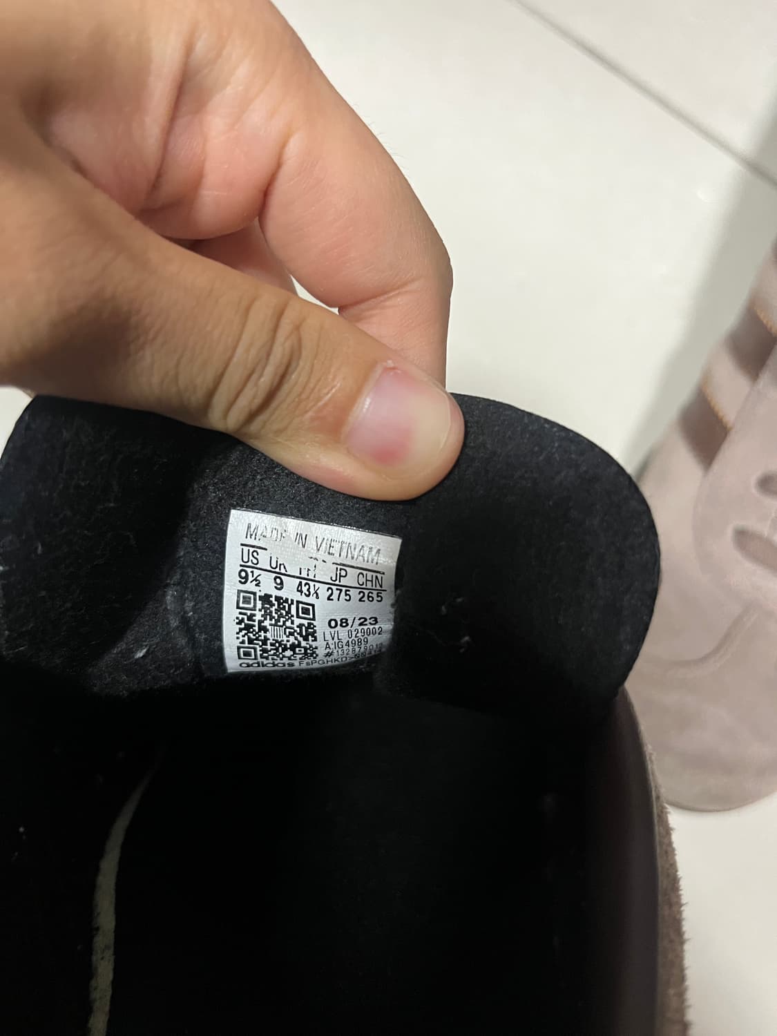 아디다스 가젤 어스 스트라타 브라운 검 275 사이즈 상품이미지2