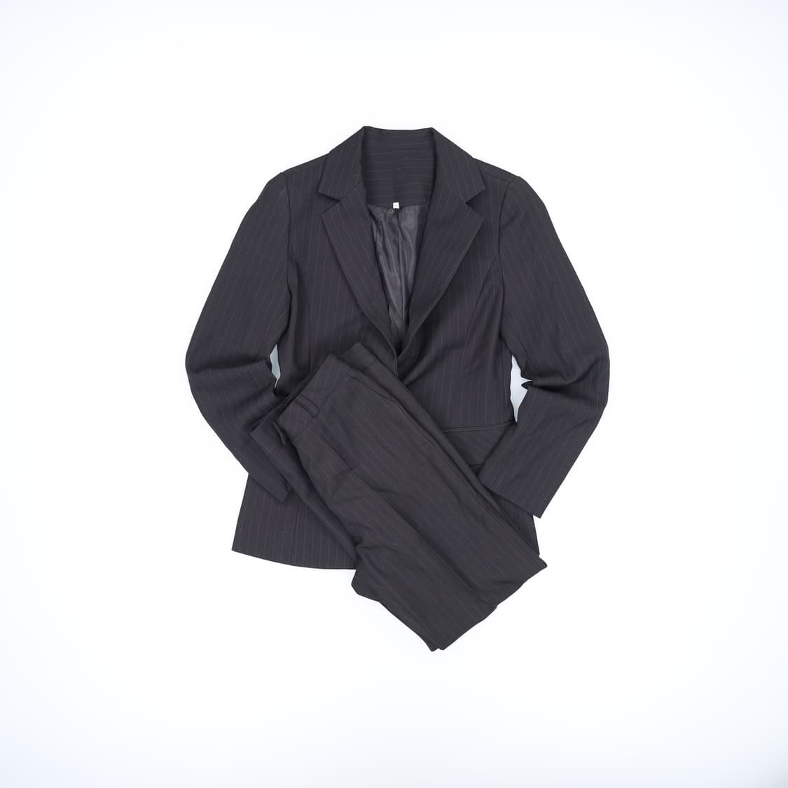 55 빈티지 여성 스트라이프 셋업 0427H1 상품이미지1