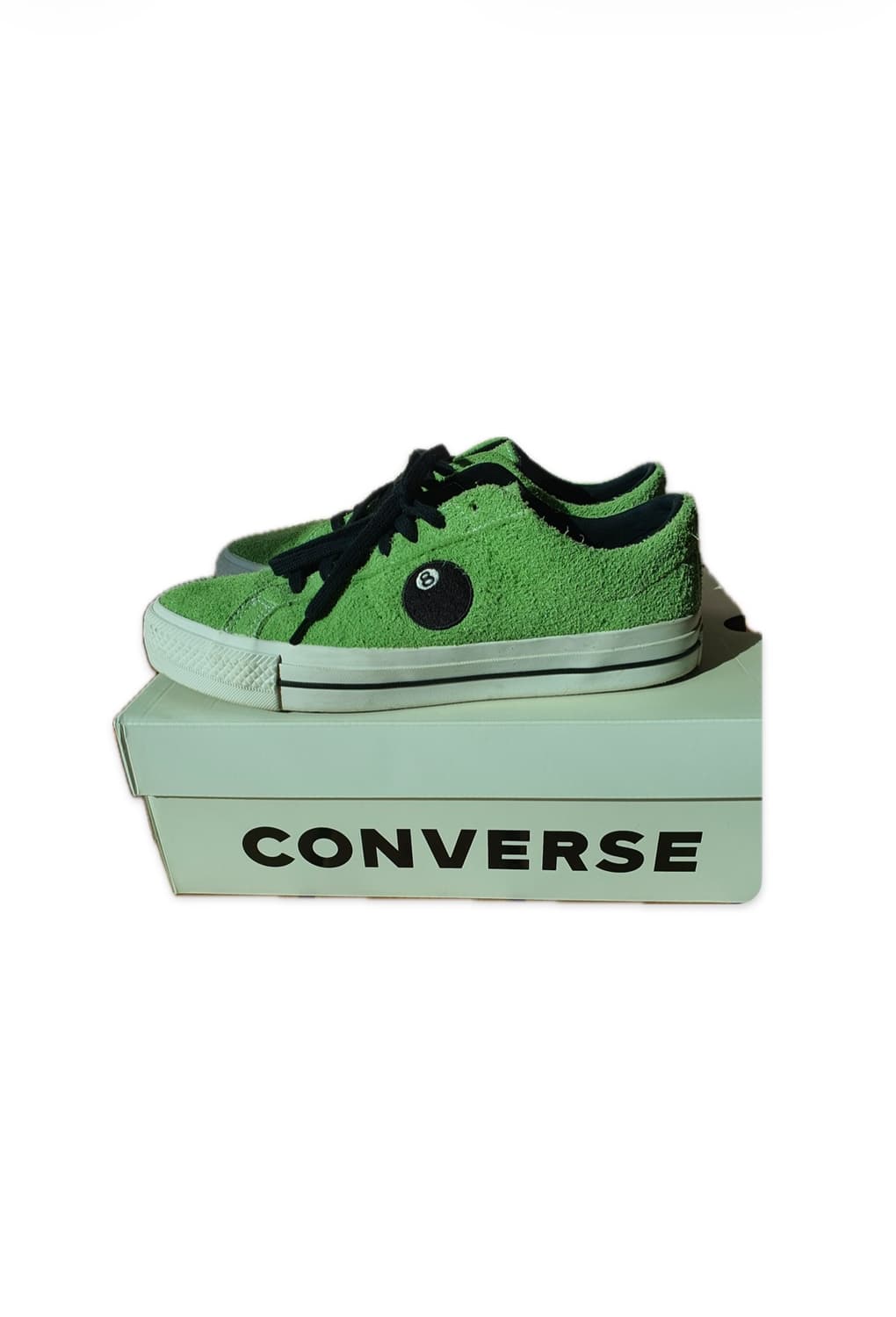컨버스 x 스투시 원스타 프로 로우 8볼 그린 상품이미지3