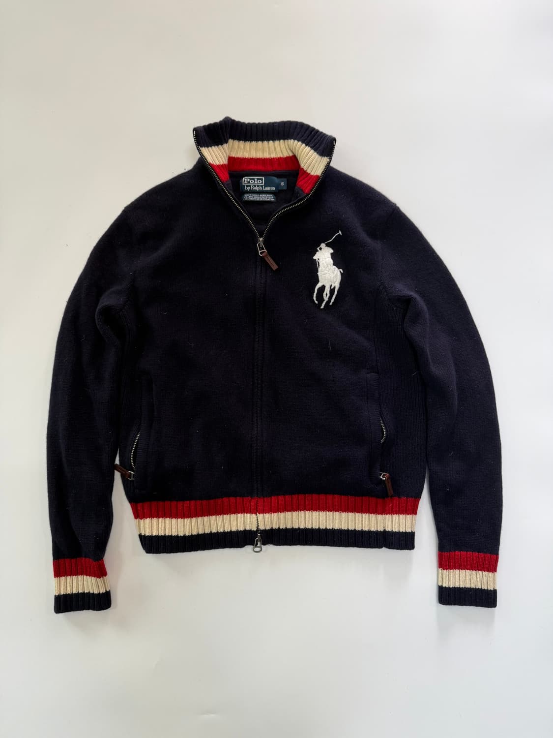 폴로 랄프 집업 니트 상품이미지1