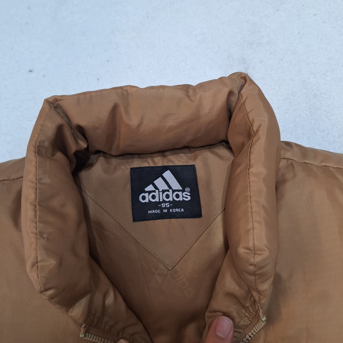 아디다스  다운패딩조끼95(상태좋음) 상품이미지2