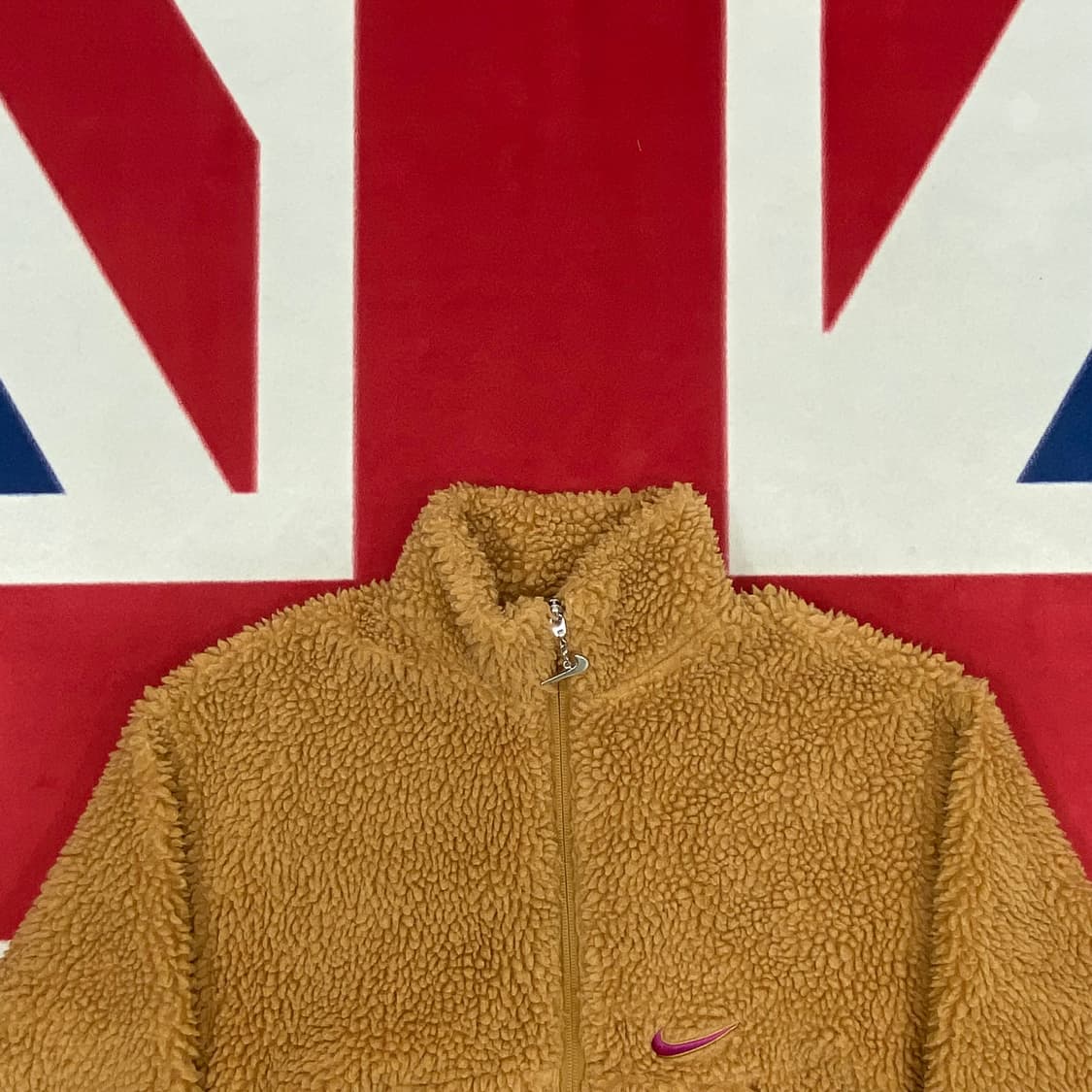 나이키 크롭 플리스자켓 여성 S 실측 55-66  상품이미지2