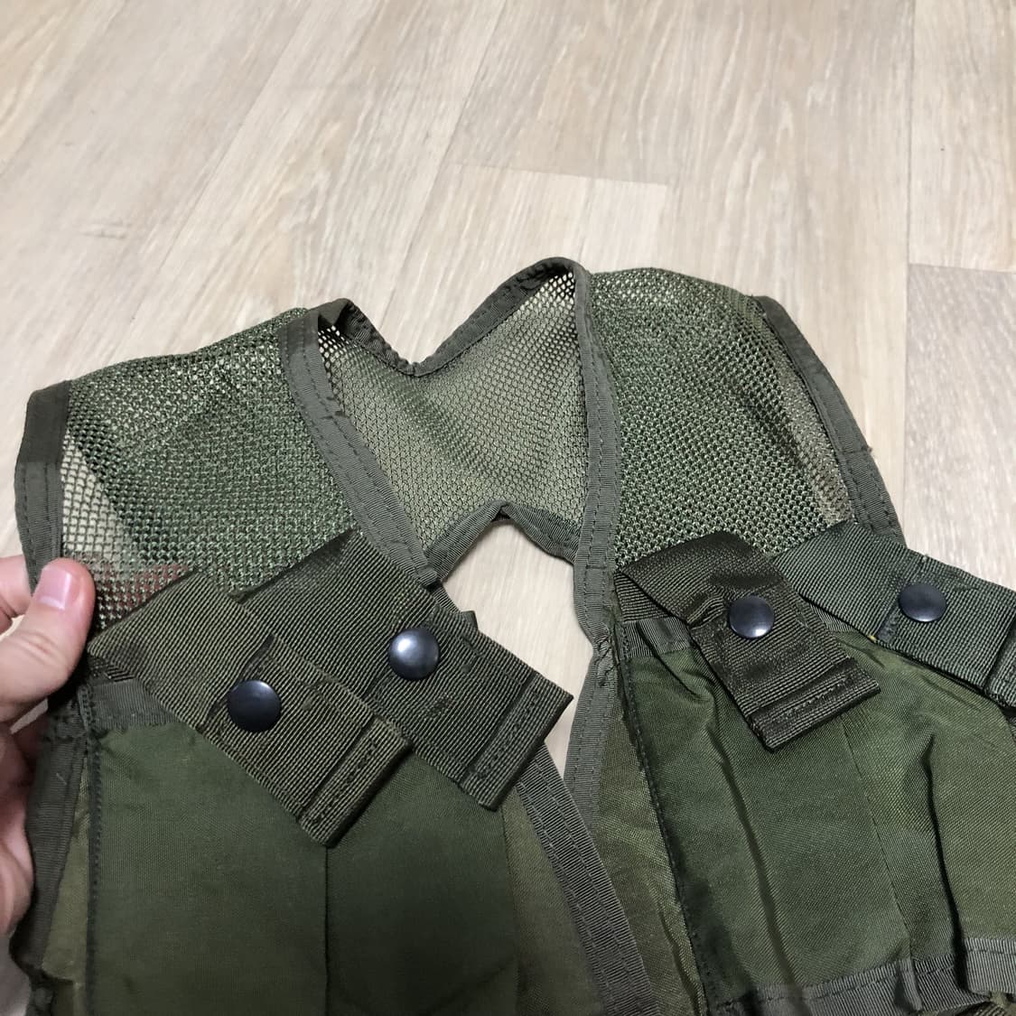 (S) 새상품 데드스탁 70's 미군 US 나일론 덕 베스트 조끼 상품이미지4
