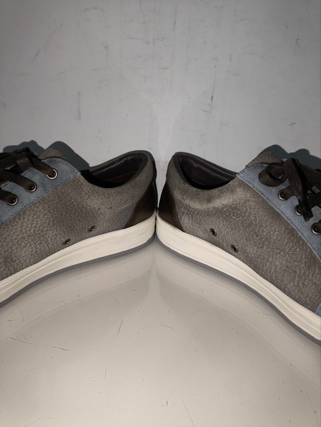 270mm 타임 TIME 투톤 레더 스니커즈 상품이미지7