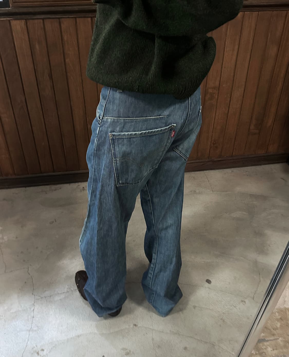 LEVI'S engineered regular blue jeans 상품이미지5