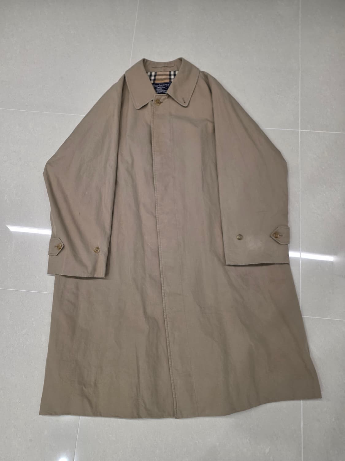 버버리 원패널 맥코트 상품이미지1