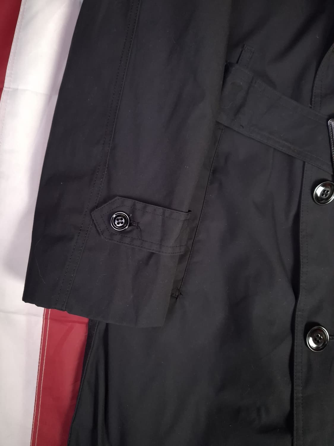 새제품 오리지날 미군 더블 바바리 레인코트 상품이미지4