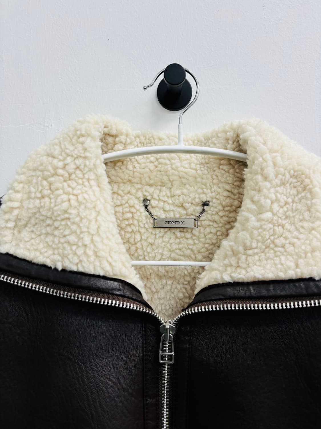 MONGDOL 몽돌 양털 무스탕 자켓 상품이미지2