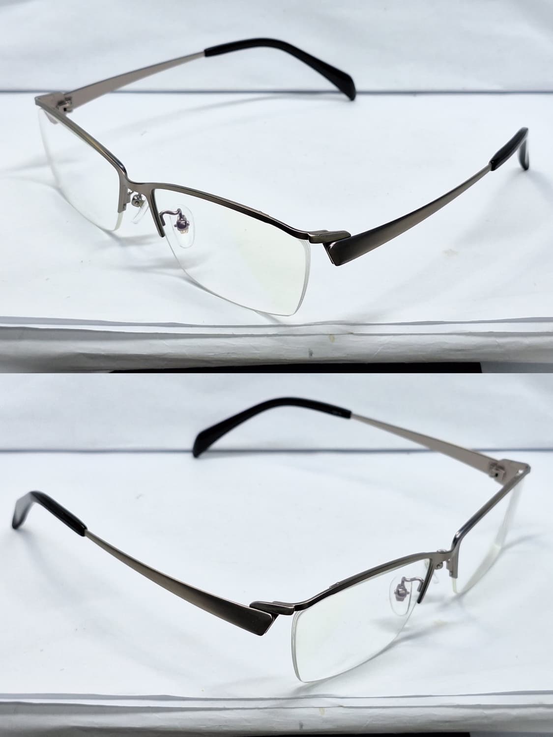 2413 반무테 클래식 안경테 59mm 빅사이즈 일본 수입 패션 레트로  상품이미지6