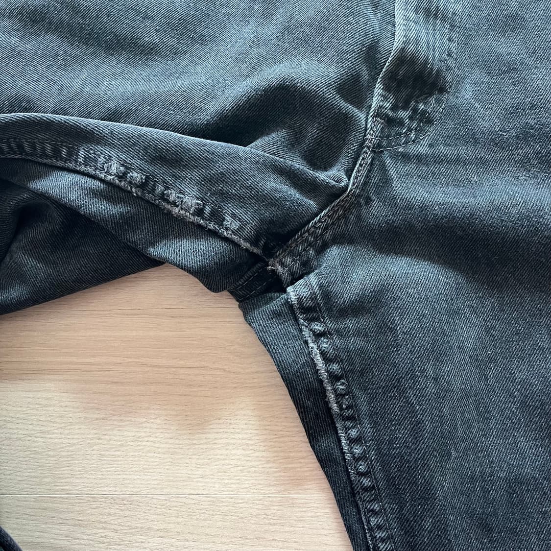 [33X30] 90s 빈티지 리바이스 565 블랙 상품이미지4