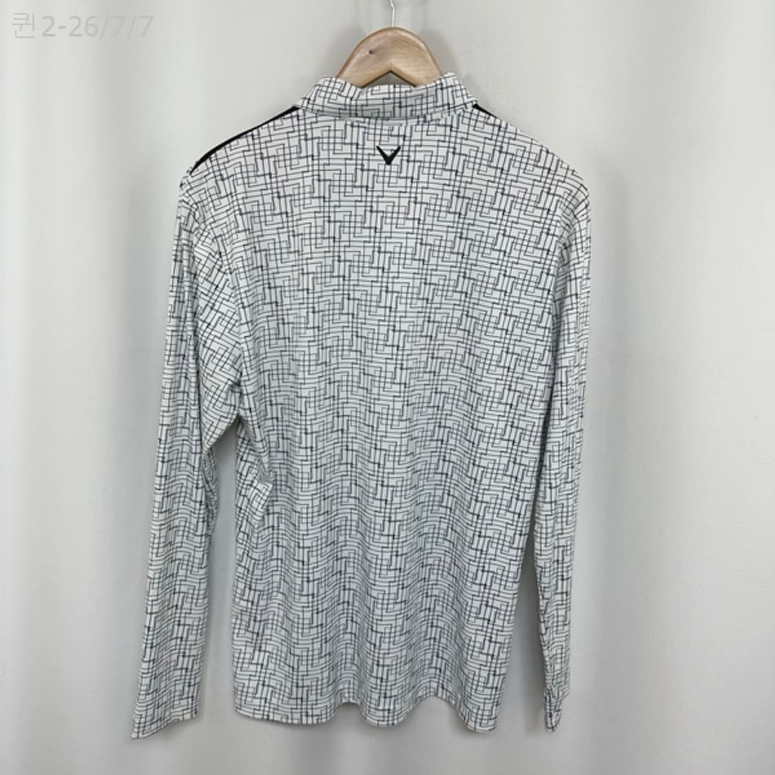 캘러웨이 남자골프  얇은 스판 긴팔티 100  GJ 상품이미지8