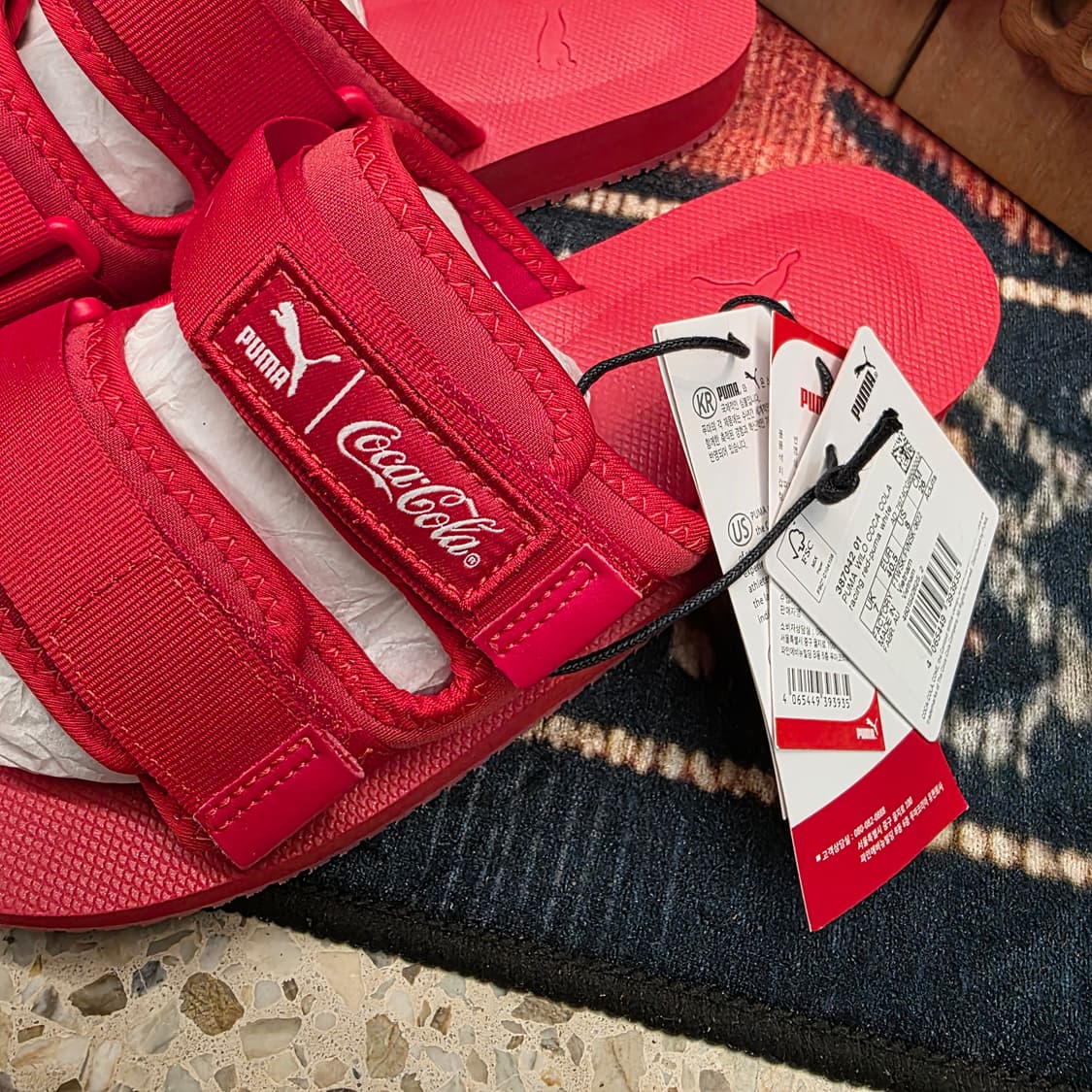 Puma Wilo Coca Cola 샌들 상품이미지1
