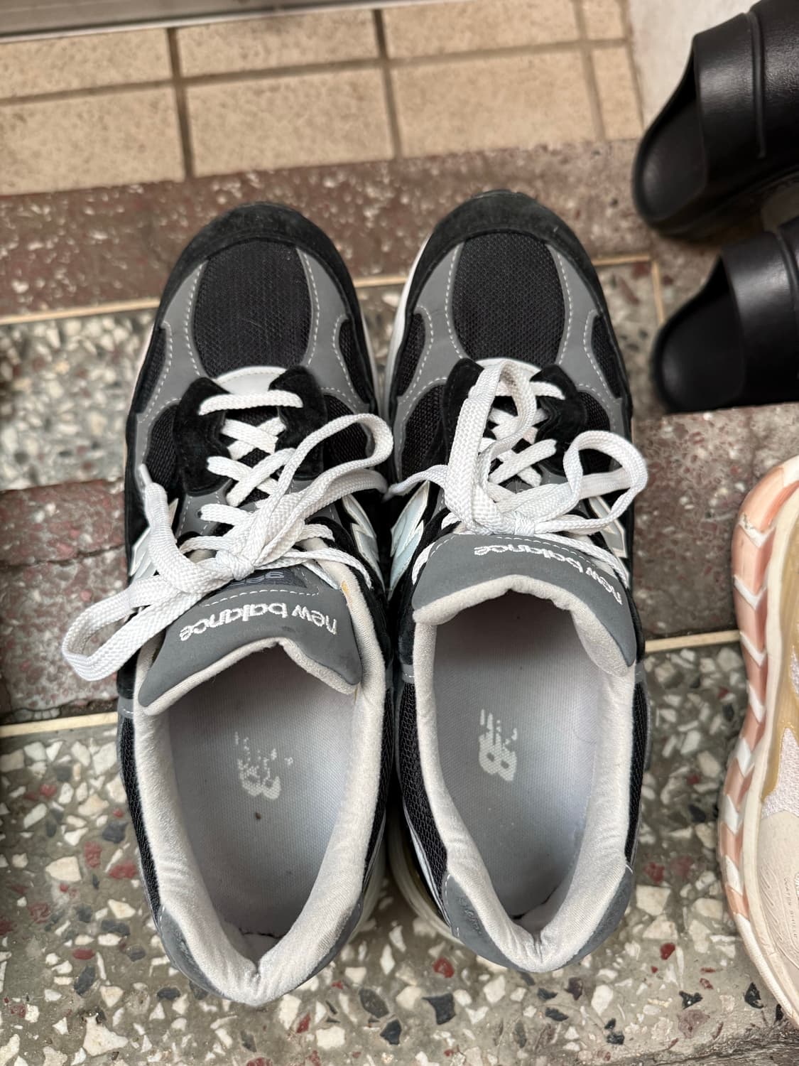 뉴발란스 992 블랙 그레이 구형 285 상품이미지1