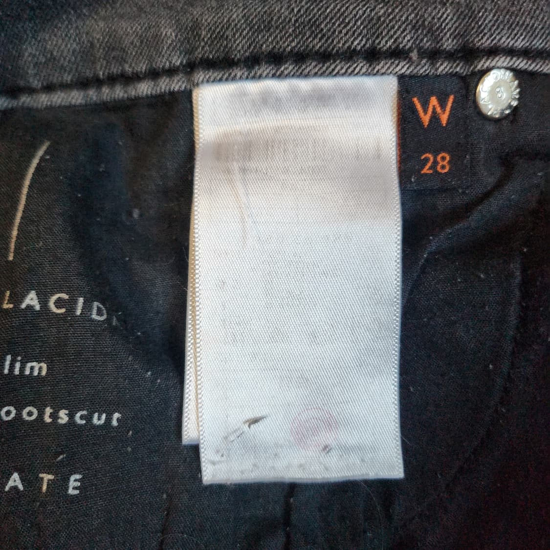 [28] 플랙진 흑청바지 블랙진 상품이미지4