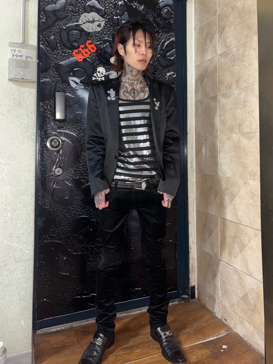 Midas&disney Cubic Detail Blazer 상품이미지5