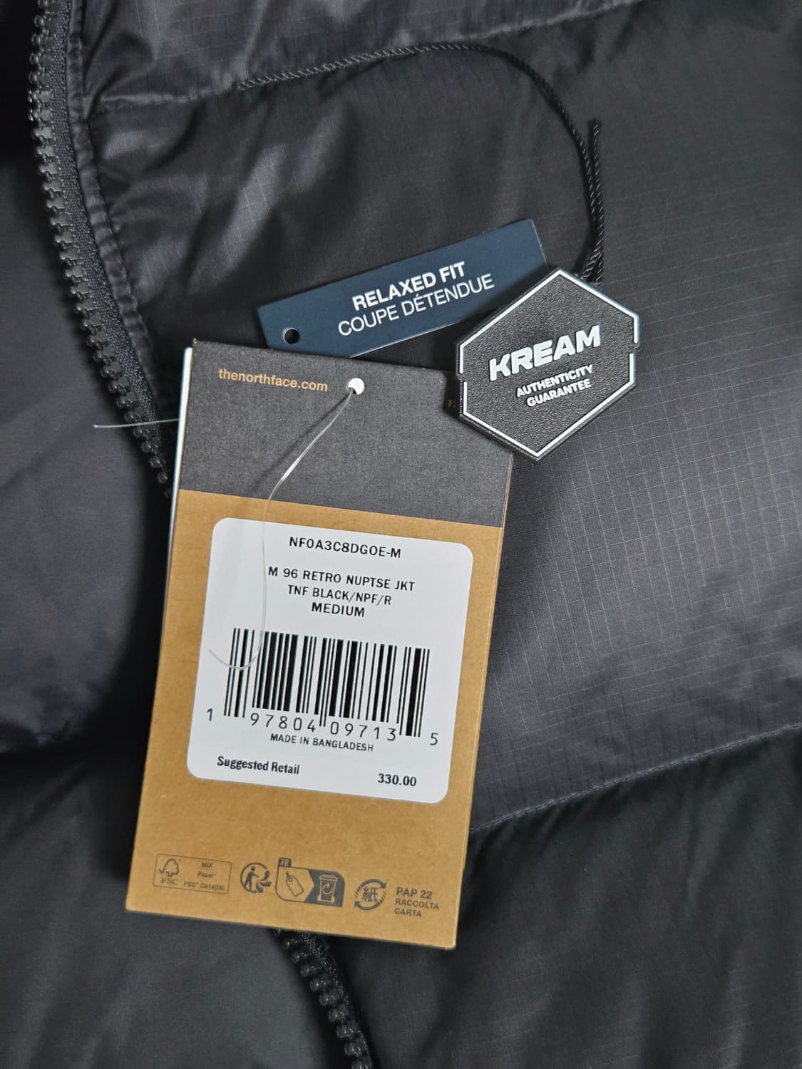 노스페이스 1996 레트로 눕시 다운 해외판 M 상품이미지6