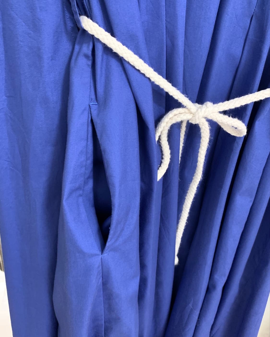 [Ray BEAMS] cobalt blue drape dress 상품이미지4