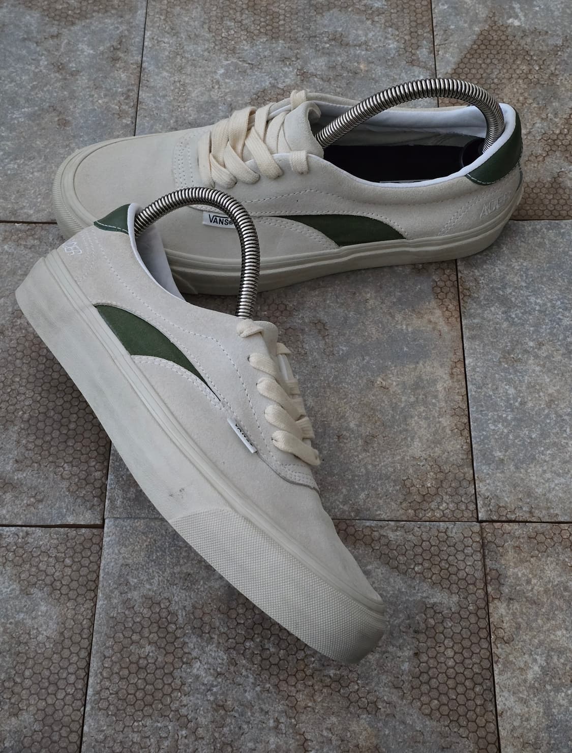 (260)반스 에이서 엔아이 sp 화이트 그린 상품이미지7