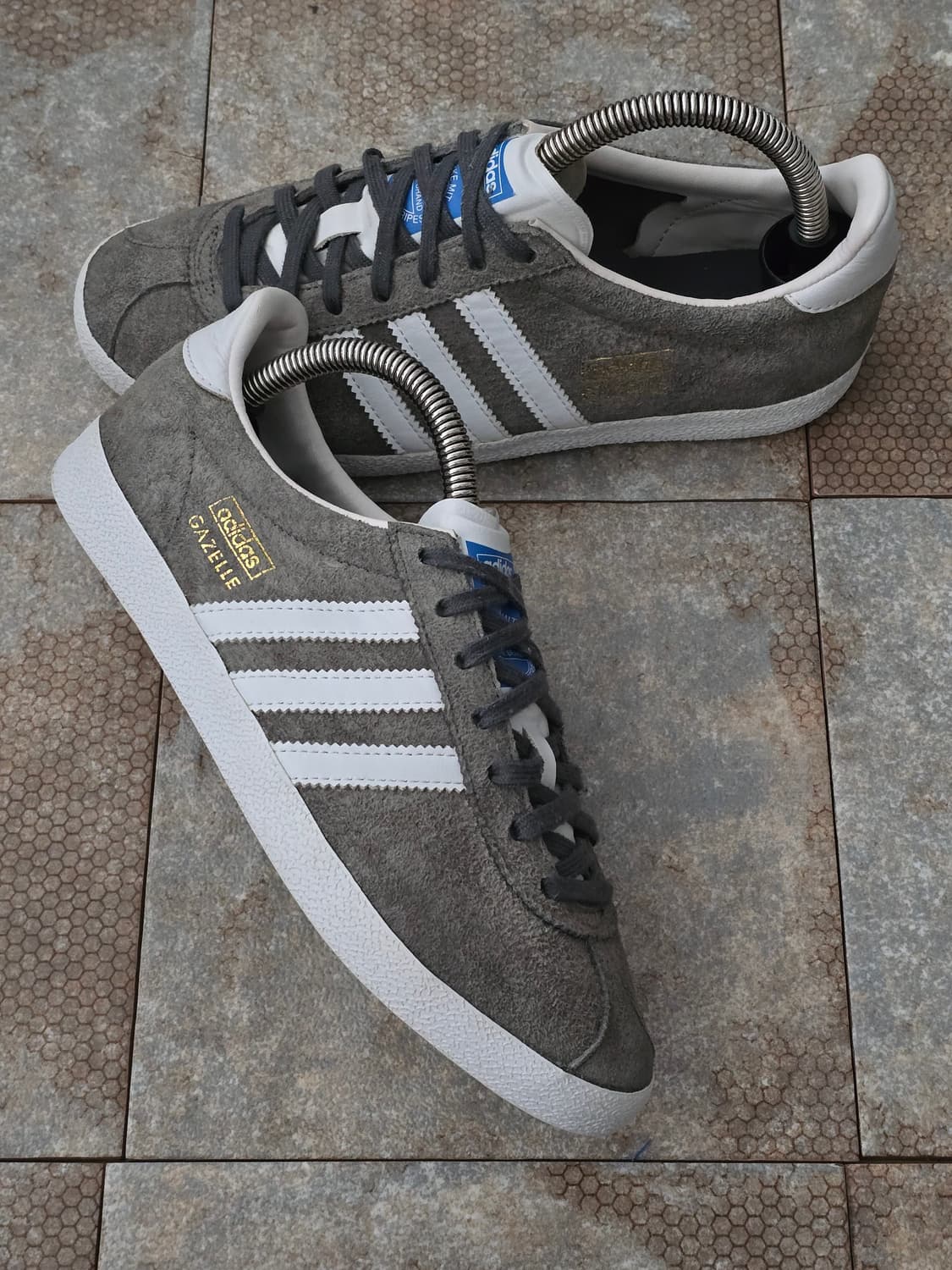 (230)아디다스 빈티지 가젤 그레이 상품이미지6