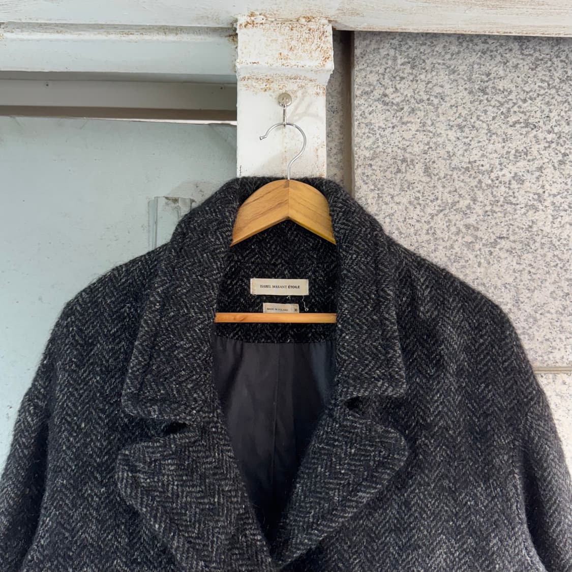 이자벨 마랑 에뚜왈 모헤어 알파카 코트 상품이미지3