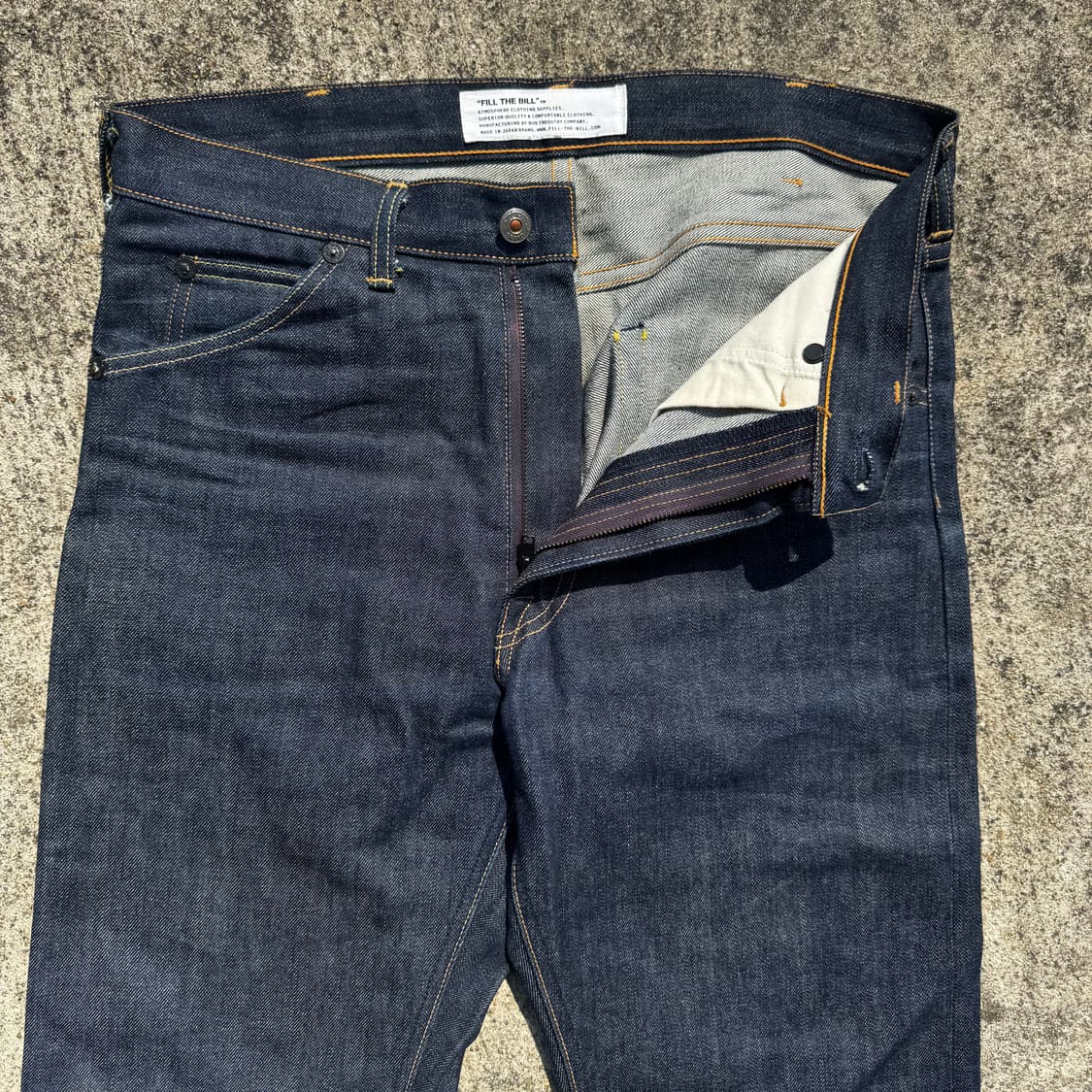 [32] Fill The Bill 필더빌 셀비지 데님 팬츠 상품이미지3